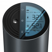 Baseus Humidifier Air Purifier Digital Display with Temperature and Humidity (CRJSQ02-01) - овлажнител за въздух с дисплей, термометър и хигрометър (черен) 4