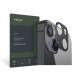 Hofi Alucam Pro Plus Lens Protector - предпазна метална плочка за камерата на iPhone 13 mini, iPhone 13 (черен) 1