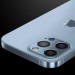 Hofi Alucam Pro Plus Lens Protector - предпазна метална плочка за камерата на iPhone 13 mini, iPhone 13 (черен) 4