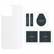Hofi Hybrid Pro Plus Back Protector - хибридно защитно покритие за задната част на iPhone 13 (прозрачно) 1