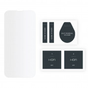 Hofi Hybrid Pro Plus Screen Protector - хибридно защитно покритие за дисплея на iPhone 13, iPhone 13 Pro (прозрачен) 3
