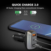 Promate Scud-C30 Dual USB and USB-C Car Charger 30W QC 3.0 - зарядно за кола с 2 USB изхода и USB-C изход и QuickCharge 3.0 технология за бързо зареждане (черен) 2