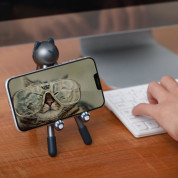 Stoyobe HF-II Tablet Phone Holder - поставка за бюро и плоскости за мобилни устройства и таблети (сив) 2