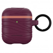 Lifeproof Eco-friendly AirPods Case - хибриден кейс с карабинер за Apple Airpods и Apple Airpods 2 (лилав) 2