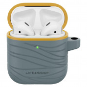 Lifeproof Eco-friendly AirPods Case - хибриден кейс с карабинер за Apple Airpods и Apple Airpods 2 (сив) 1