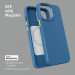 Lifeproof See Case with MagSafe - хибриден удароустойчив кейс с вграден магнитен конектор (MagSafe) за iPhone 13 Pro Max, iPhone 12 Pro Max (син) 3