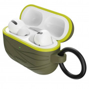 Lifeproof Eco-friendly AirPods Case - хибриден кейс с карабинер за Apple Airpods Pro (зелен) 1