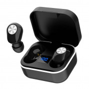 Platinet Stardust TWS Bluetooth Earphones + Charging Station PM1030 - безжични блутут слушалки със зареждащ кейс (черен) 2