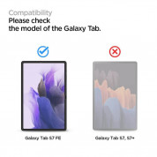 Spigen Tempered Glass GLAS.tR EZ Fit - висококачествено стъклено защитно покритие за дисплея на Samsung Galaxy Tab S7 FE, S7 FE 5G (прозрачно) 6