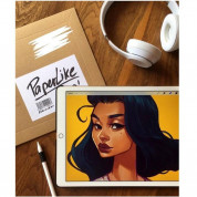 PaperLike Screen Protector - качествено защитно покритие (подходящо за рисуване) за дисплея на iPad mini 5 (2019) (прозрачен) (2 броя) 3