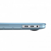 Speck SmartShell - качествен предпазен кейс за MacBook Pro 13 (2020) (Four TB Ports) (син) 4