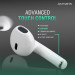 4smarts TWS Headset SkyPods Pro - безжични Bluetooth слушалки с микрофон за мобилни устройства (бял) 11
