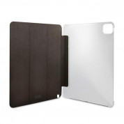 Karl Lagerfeld Book Cover Case - дизайнерски кожен калъф с поставка за iPad Pro 11 M1 (2021), iPad Pro 11 (2020), iPad Pro 11 (2018) (черен) 2