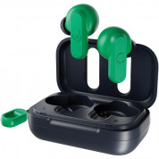 Skullcandy Dime True Wireless TWS Headphones - безжични Bluetooth слушалки (тъмносин-зелен) 
