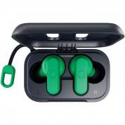 Skullcandy Dime True Wireless TWS Headphones - безжични Bluetooth слушалки (тъмносин-зелен)  5