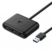 Ugreen USB-A 3.0 Hub 4-port (50cm) (black)