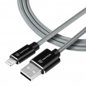 Tactical Fast Rope Kevlar USB Lightning Cable (30 cm) (grey)
