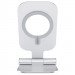 Nillkin MagLock Foldable Stand - алуминиева сгъваема поставка за бюро и плоскости за iPhone, съвместима с MagSafe захранване (сребрист) 5