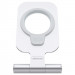 Nillkin MagLock Foldable Stand - алуминиева сгъваема поставка за бюро и плоскости за iPhone, съвместима с MagSafe захранване (сребрист) 4
