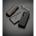 Ringke Folio Signature EZ Strap - кожен калъф с кожена лента за ръката за Samsung Galaxy Z Fold 3 (черен) 7