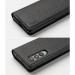 Ringke Folio Signature EZ Strap - кожен калъф с кожена лента за ръката за Samsung Galaxy Z Fold 3 (черен) 2