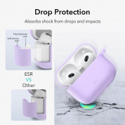 ESR AirPods 3 Bounce Carrying Case for Apple AirPods 3 (lavender) 1