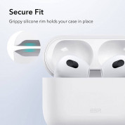 ESR AirPods 3 Bounce Carrying Case - силиконов калъф с карабинер за Apple AirPods 3 (бял) 1