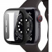 Tech-Protect Defense 360 Case - качествен твърд кейс с вграден стъклен протектор за дисплея на Apple Watch 7 41мм (черен) 1