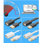 Ugreen USB 2.0 Extension Cable - удължителен USB кабел (200 см) (черен) 4