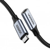 Ugreen USB-C Extension Cable - удължителен USB-C кабел (50 см) (черен)
