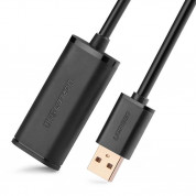 Ugreen Active Repeater USB-A 2.0 Male to USB-A 2.0 Female Extention USB Cable - активен удължителен USB кабел (500 см) (черен) 1
