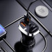 Joyroom Car Charger 2xUSB-A with Bluetooth Earphone 30W - комплект зарядно за кола с Bluetooth слушалка и два USB-A изхода (черен) 3