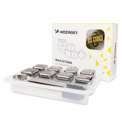 Wozinsky Steel Cooling Cubes - комплект метални кубчета за изстудяване на напитки (сребрист) (8 броя) 12
