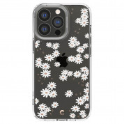 Spigen Cyrill Cecile Case White Daisy - хибриден кейс с висока степен на защита за iPhone 13 Pro (цветни мотиви) 1