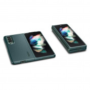 Spigen AirSkin Case - качествен поликарбонатов кейс за Samsung Galaxy Z Fold 3 (зелен) 10