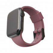 Urban Armor Gear U Dot Silicone Strap for Apple Watch 42mm, 44mm, 45mm (dusty rose)