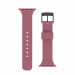 Urban Armor Gear U Dot Silicone Strap - изключително здрава силиконова каишка за Apple Watch 42мм, 44мм, 45мм (розов) 2