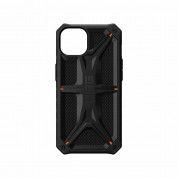 Urban Armor Gear Monarch Kevlar Case - удароустойчив хибриден кейс за iPhone 13 (черен-кевлар) 4