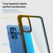 Spigen Ultra Hybrid Case - хибриден кейс с висока степен на защита за Samsung Galaxy M52 5G (черен) 3
