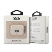 Karl Lagerfeld AirPods 3 Glitter Karl Head Silicone Case (gold) 2