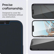 Spigen Glass.Tr Slim Privacy Tempered Glass - калено стъклено защитно покритие с определен ъгъл на виждане за дисплея за iPhone 13 mini 1