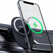 Nillkin MagSafe Wireless Car Charger Vent Mount 10W - поставка за радиатора на кола с MagSafe безжично зареждане за iPhone с Magsafe (черен) 2