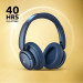Anker Soundcore Life Q35 Active Noise Cancelling Headphones - безжични слушалки с активна изолация на околния шум (тъмносин) 8