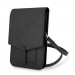 Guess Saffiano Wallet Universal Phone Bag - кожена чанта (портфейл) с презрамка (черен) 1