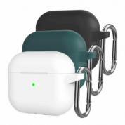 4smarts Silicone Case Set for Apple AirPods 3 (white, green and black)