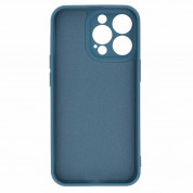 Tel Protect MagSilicone Case - силиконов (TPU) калъф с MagSafe за iPhone 13 Pro Max (тъмносин) 2