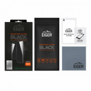 Eiger Mountain Glass Black Anti-Spy Privacy Filter Tempered Glass - калено стъклено защитно покритие с определен ъгъл на виждане за дисплея на iPhone 13 Pro Max 1