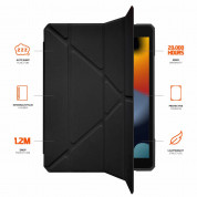 Eiger Storm 500m Case - удароустойчив кейс, тип папка и поставка за iPad 9 (2021), iPad 8 (2020), iPad 7 (2019) (черен) 2
