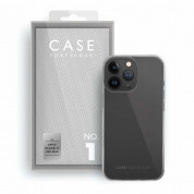 Case FortyFour No.1 Case - силиконов (TPU) калъф за iPhone 13 Pro Max (прозрачен)