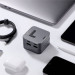 Joyroom J-Cube 8 in 1 USB-C MacBook Docking Station - мултифункционален хъб за свързване на допълнителна периферия за MacBook Pro (тъмносив) 2